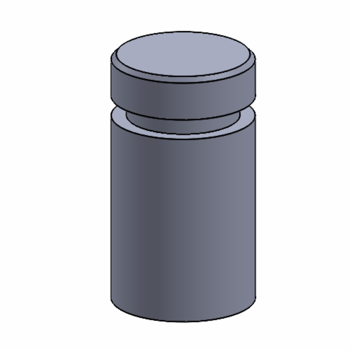 Single Groove Knob (H 25 mm)